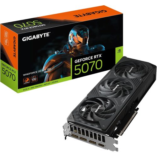 GIGABYTE GeForce RTX 5070 WINDFORCE OC SFF 12GB GDDR7 GIGABYTE GeForce RTX 5070 WINDFORCE OC SFF 12GB GDDR7