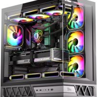  Twisted Minds DOMINATOR Gaming Case Mid Tower - Black