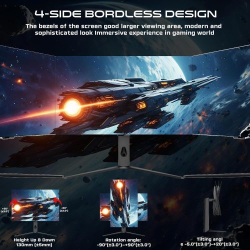 GAMEON GO32OLED4K Signature X 32-Inch OLED Dual Mode Gaming Monitor, 4K 240Hz / FHD 480Hz, 0.03ms, HDMI 2.1, G-SYNC & FreeSync – Black GAMEON GO32OLED4K Signature X 32-Inch OLED Dual Mode Gaming Monitor, 4K 240Hz / FHD 480Hz, 0.03ms, HDMI 2.1, G-SYNC & FreeSync – Black
