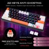 GAMEON MAGPRO GOMG1K8-RS 60% RGB Magnetic Gaming Keyboard, Hall Effect Switches, Wired USB-C, Arabic/English – Black GAMEON MAGPRO GOMG1K8-RS 60% RGB Magnetic Gaming Keyboard, Hall Effect Switches, Wired USB-C, Arabic/English – Black