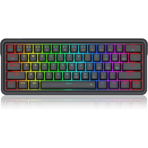 Redragon K722 IRONGUARD 61-Key Wired RGB Mechanical Gaming Keyboard Redragon K722 IRONGUARD 61-Key Wired RGB Mechanical Gaming Keyboard