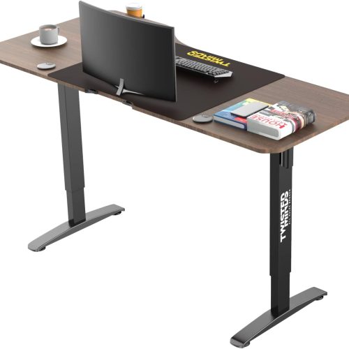 Twisted Minds TM-T-9085-R T-Shaped Electric Height-Adjustable Gaming Desk with Memory – Right Side Twisted Minds TM-T-9085-R T-Shaped Electric Height-Adjustable Gaming Desk with Memory – Right Side