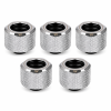Pacific C-PRO G1/4 PETG Tube 16mm OD Compression – Chrome (6-Pack Fittings) CL-W213-CU00SL-B Pacific C-PRO G1/4 PETG Tube 16mm OD Compression – Chrome (6-Pack Fittings) CL-W213-CU00SL-B