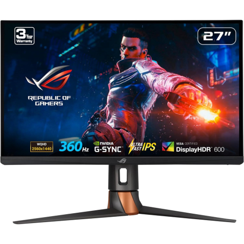 شاشة العاب أسوس روج ستريكس ASUS ROG Strix  |  بدقة (1920 × 1080) FHD | مقاس 25 انش | من اسوس Asus | دعم HDR  | استجابة  1مللي ثانية | معدل تحديث 380 هرتز (OC) |  طراز XG259QN