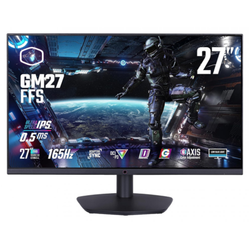 Cooler Master Gaming GM27-FFS 68.6 cm (27") 1920 x 1080 pixels Full HD LED Black Cooler Master Gaming GM27-FFS 68.6 cm (27") 1920 x 1080 pixels Full HD LED Black