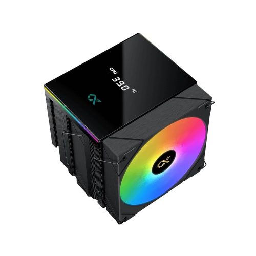 XIGMATEK AK6 Dual Digital ARGB CPU Air Cooler, Dual 120mm Fans, 6 Heat Pipes, 240W TDP – Black XIGMATEK AK6 Dual Digital ARGB CPU Air Cooler, Dual 120mm Fans, 6 Heat Pipes, 240W TDP – Black