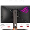 ASUS ROG Swift PG27AQN 27” QHD 360Hz Fast IPS Gaming Monitor, 1ms, G-SYNC, HDR600 ASUS ROG Swift PG27AQN 27” QHD 360Hz Fast IPS Gaming Monitor, 1ms, G-SYNC, HDR600