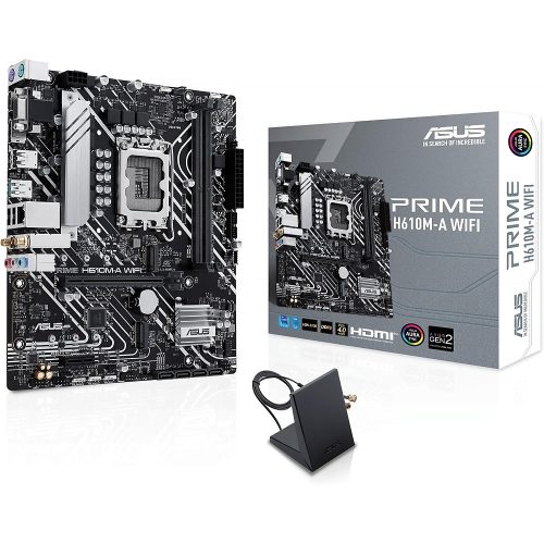 ASUS PRIME H610M-A WIFI Intel LGA 1700 ASUS PRIME H610M-A WIFI Intel LGA 1700