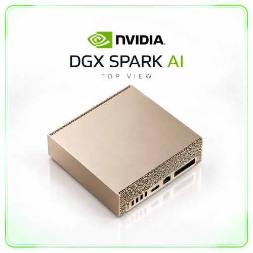 NVIDIA DGX Spark حاسوب ذكاء اصطناعي فائق – GB10 Grace Blackwell، 128GB LPDDR5X، 4TB NVMe NVIDIA DGX Spark حاسوب ذكاء اصطناعي فائق – GB10 Grace Blackwell، 128GB LPDDR5X، 4TB NVMe