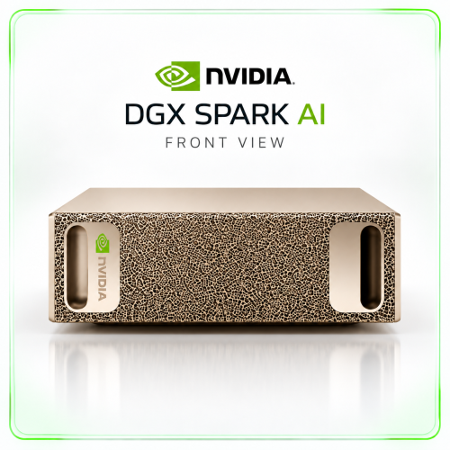 NVIDIA DGX Spark حاسوب ذكاء اصطناعي فائق – GB10 Grace Blackwell، 128GB LPDDR5X، 4TB NVMe NVIDIA DGX Spark حاسوب ذكاء اصطناعي فائق – GB10 Grace Blackwell، 128GB LPDDR5X، 4TB NVMe