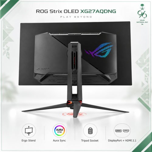 ASUS ROG Strix XG27AQDNG 27" QHD 3rd Gen QD-OLED 360Hz 0.03ms Gaming Monitor