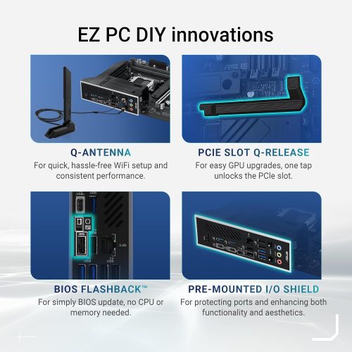 ASUS X870 MAX GAMING WIFI7 AMD AM5 DDR5 WiFi 7 PCIe 5.0 Motherboard ASUS X870 MAX GAMING WIFI7 AMD AM5 DDR5 WiFi 7 PCIe 5.0 Motherboard