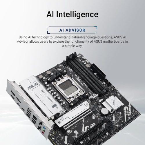 ASUS PRIME B840M-A WIFI AMD B840 AM5 DDR5 WiFi 6E PCIe 4.0 Motherboard ASUS PRIME B840M-A WIFI AMD B840 AM5 DDR5 WiFi 6E PCIe 4.0 Motherboard
