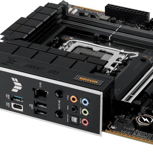 ASUS TUF GAMING B760M-PLUS WIFI II Intel B760 LGA1700 DDR5 WiFi 6E PCIe 5.0 Motherboard ASUS TUF GAMING B760M-PLUS WIFI II Intel B760 LGA1700 DDR5 WiFi 6E PCIe 5.0 Motherboard