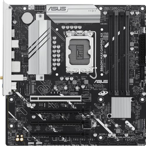 ASUS B860M MAX GAMING AX Intel B860 LGA1851 DDR5 WiFi 6 PCIe 5.0 Motherboard ASUS B860M MAX GAMING AX Intel B860 LGA1851 DDR5 WiFi 6 PCIe 5.0 Motherboard