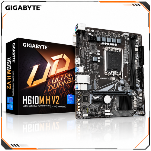 GIGABYTE H610M H V2 DDR4 Intel LGA 1700 Motherboard GIGABYTE H610M H V2 DDR4 Intel LGA 1700 Motherboard