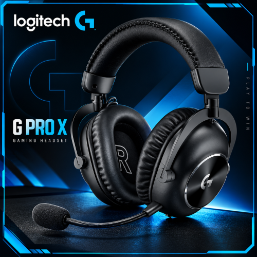 Logitech G PRO X 2 LIGHTSPEED Wireless Gaming Headset, 50mm Graphene Drivers, Bluetooth, 50-Hour Battery – Black Logitech G PRO X 2 LIGHTSPEED Wireless Gaming Headset, 50mm Graphene Drivers, Bluetooth, 50-Hour Battery – Black
