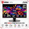 MSI MAG 272QP QD-OLED X50 27-inch Gaming Monitor, WQHD 2K (2560x1440), 500Hz, 0.03ms, QD-OLED, HDR True Black 500, HDMI 2.1 MSI MAG 272QP QD-OLED X50 27-inch Gaming Monitor, WQHD 2K (2560x1440), 500Hz, 0.03ms, QD-OLED, HDR True Black 500, HDMI 2.1