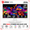 MSI MAG 272QPW QD-OLED X28 27-inch Gaming Monitor, WQHD 2K, 280Hz, 0.03ms, HDMI 2.1, HDR True Black 400, White