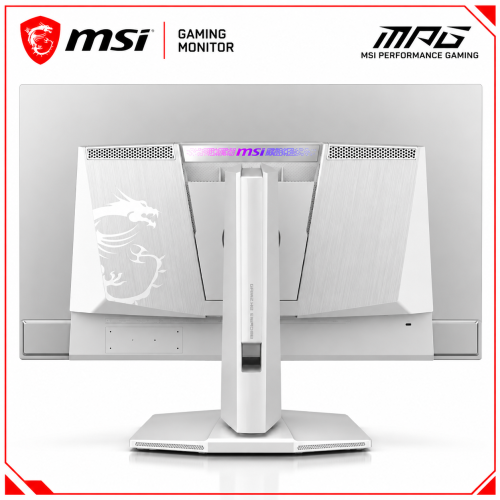 MSI MPG 321URXW QD-OLED 32-inch Gaming Monitor, 4K UHD, 240Hz, 0.03ms, HDMI 2.1, HDR True Black 400, White MSI MPG 321URXW QD-OLED 32-inch Gaming Monitor, 4K UHD, 240Hz, 0.03ms, HDMI 2.1, HDR True Black 400, White