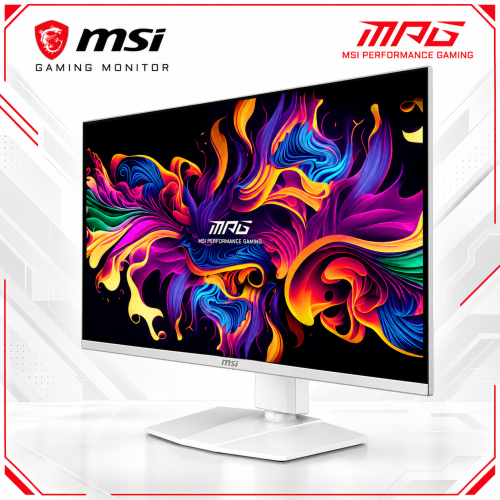 MSI MPG 321URXW QD-OLED 32-inch Gaming Monitor, 4K UHD, 240Hz, 0.03ms, HDMI 2.1, HDR True Black 400, White MSI MPG 321URXW QD-OLED 32-inch Gaming Monitor, 4K UHD, 240Hz, 0.03ms, HDMI 2.1, HDR True Black 400, White