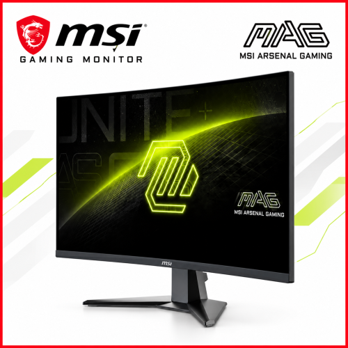MSI MAG 276CXF 27-inch Curved Gaming Monitor, FHD, 280Hz, 0.5ms, Rapid VA, 1500R, Adaptive-Sync, HDR Ready, Black