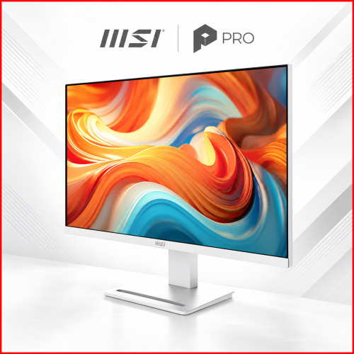 MSI PRO MP273W E14A 27-inch Business Monitor, FHD, IPS, 144Hz, 1ms MPRT, HDMI 2.0, DisplayPort 1.2a, HDR Ready, White MSI PRO MP273W E14A 27-inch Business Monitor, FHD, IPS, 144Hz, 1ms MPRT, HDMI 2.0, DisplayPort 1.2a, HDR Ready, White