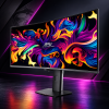 MSI MPG 341CQR QD-OLED X36 34-inch Curved Gaming Monitor, UWQHD 3440x1440, 360Hz, 0.03ms, 1800R, HDMI 2.1, DisplayPort 2.1a, HDR True Black 500, Black MSI MPG 341CQR QD-OLED X36 34-inch Curved Gaming Monitor, UWQHD 3440x1440, 360Hz, 0.03ms, 1800R, HDMI 2.1, DisplayPort 2.1a, HDR True Black 500, Black