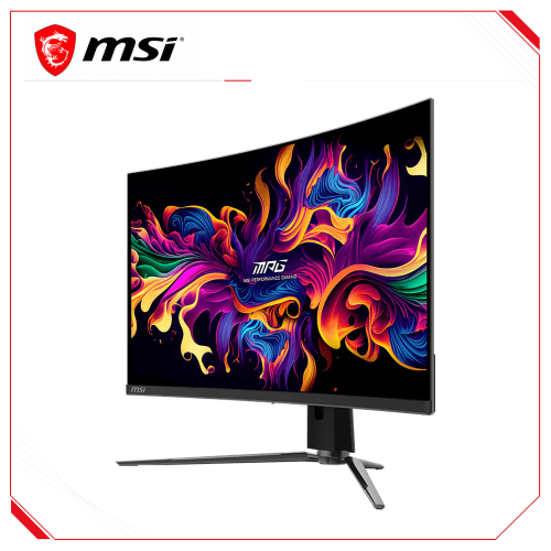 MSI MPG 321CURX QD-OLED 31.5-inch 4K UHD 240Hz Curved Gaming Monitor, 1700R, 0.03ms GTG, DisplayHDR True Black 400, USB-C 98W, Black MSI MPG 321CURX QD-OLED 31.5-inch 4K UHD 240Hz Curved Gaming Monitor, 1700R, 0.03ms GTG, DisplayHDR True Black 400, USB-C 98W, Black