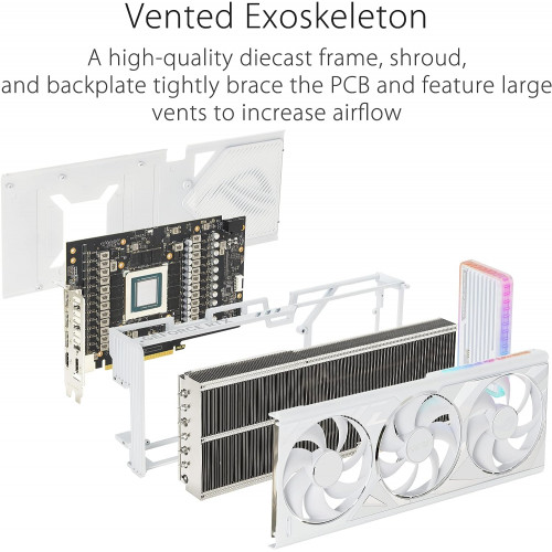 ASUS ROG Strix GeForce RTX™ 4090 24GB GDDR6X White OC Edition