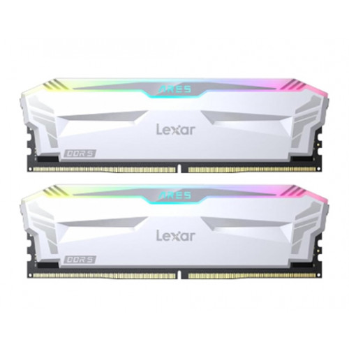  Lexar ARES RGB White 32 16*2 GB, DDR5, 6400MHz