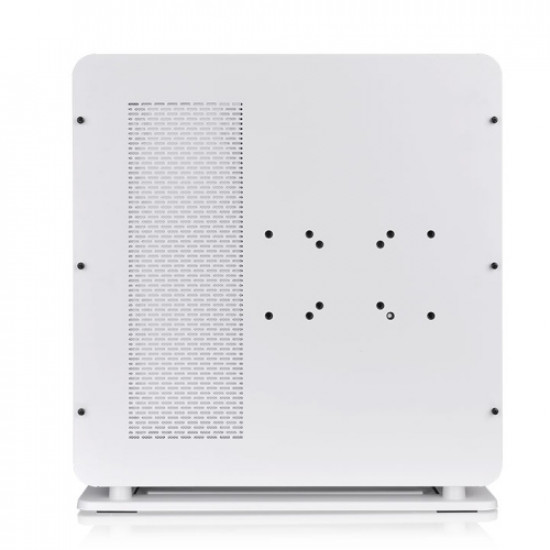 كيس  Core P6 TG Snow Edition | حجم متوسط | يدعم E-ATX | من شركة Thermaltake | ابيض  | بدون مراوح | طراز Core P6 TG Snow Edition