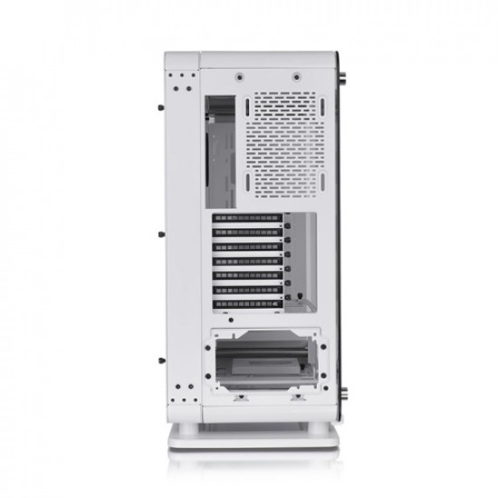 كيس  Core P6 TG Snow Edition | حجم متوسط | يدعم E-ATX | من شركة Thermaltake | ابيض  | بدون مراوح | طراز Core P6 TG Snow Edition