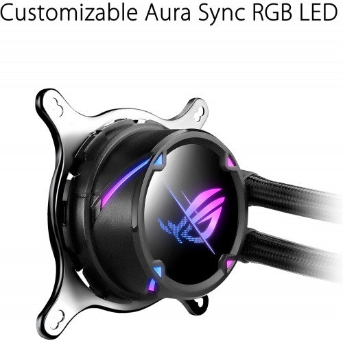 ASUS ROG STRIX LC II 360 ARGB All-in-One Liquid CPU Watercooler Black ASUS ROG STRIX LC II 360 ARGB All-in-One Liquid CPU Watercooler Black
