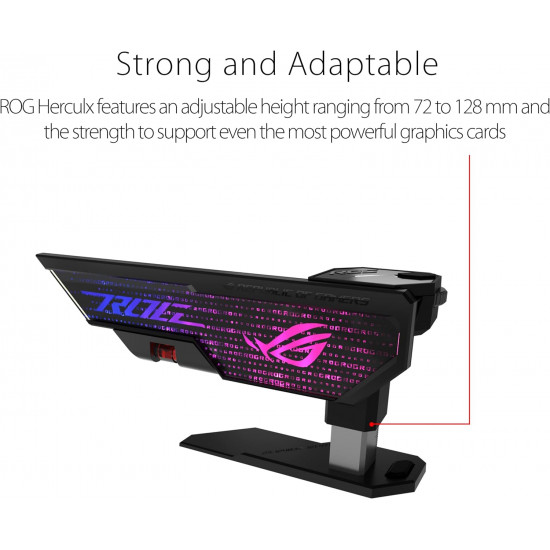 ASUS ROG Herculx graphics card holder ASUS ROG Herculx graphics card holder