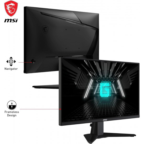 شاشة ام اس اي MSI | بدقة (1920*1080) | مقاس 25 انش | من جيم ام اس أي MSI | لوحة IPS | استجابة 1 مللي ثانية | معدل تحديث 180 هرتز | طراز G255F