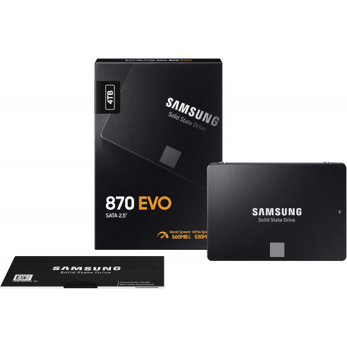 SAMSUNG 870 EVO 4TB 2.5'' SATA III 6GB/s SSD SAMSUNG 870 EVO 4TB 2.5'' SATA III 6GB/s SSD