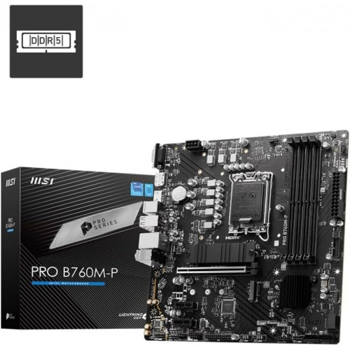 لوحة أم إم إس آي برو B760M-P DDR5 إنتل B760 LGA 1700 ميكرو ATX