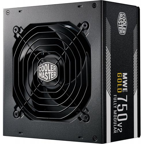 Cooler Master MWE Gold V2 750W PCIe 5 Fully Modular 80+ Gold Black PSU/Power Supply ATX3.0