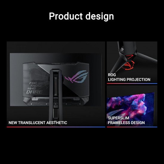 شاشة العاب أسوس روج سويفت Asus ROG Swift | بدقة QHD (2560x1440) | مقاس 27 انش | تقنية WOLED | من اسوس Asus | تقنية AMD فري سينك | استجابة 0.03 مللي ثانية | معدل تحديث 480 هرتز | طراز PG27AQDP شاشة العاب أسوس روج سويفت Asus ROG Swift | بدقة QHD (2560x1440) | مقاس 27 انش | تقنية WOLED | من اسوس Asus | تقنية AMD فري سينك | استجابة 0.03 مللي ثانية | معدل تحديث 480 هرتز | طراز PG27AQDP