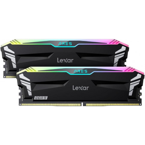 رام ليكسار Lexar 32GB 2x16GB ARES RGB DDR5 RAM 7200MT/s CL34 Desktop Memory