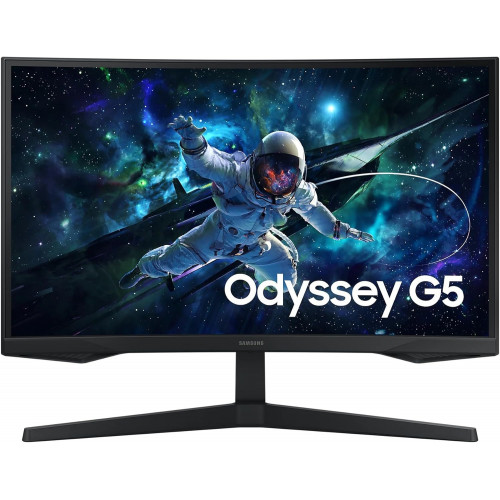شاشة العاب  Odyssey | بدقة WQHD (2560x1440)  | مقاس 32 انش | تقنية AMD فري سينك | من شركة سامسونج   Samsung | معدل تحديث 165هرتز | استجابة 1 مللي ثانية | منحنية | طراز G5 G55C