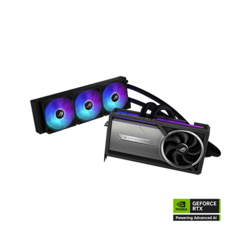 كرت شاشة اسوس روج استرال RTX 5090 تبريد مائي ROG Astral LC RTX 5090 32GB GDDR7