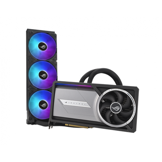 كرت شاشة اسوس روج استرال RTX 5090 تبريد مائي ROG Astral LC RTX 5090 32GB GDDR7