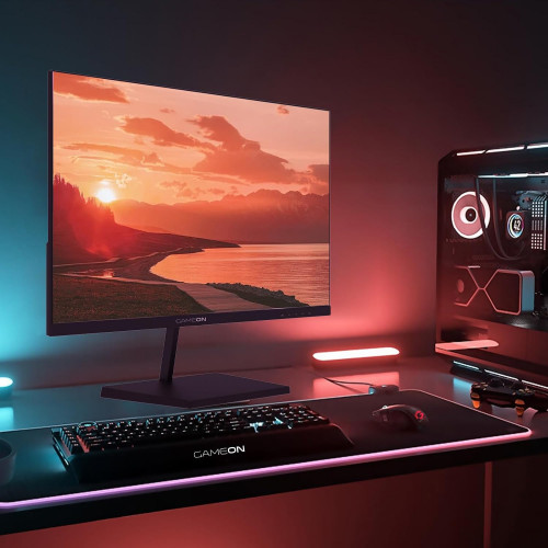شاشة العاب جيم اون GB22F75  مقاس 22 هرتز 75 هرتز   GAMEON GB22F75 Basic Series Gaming Monitor