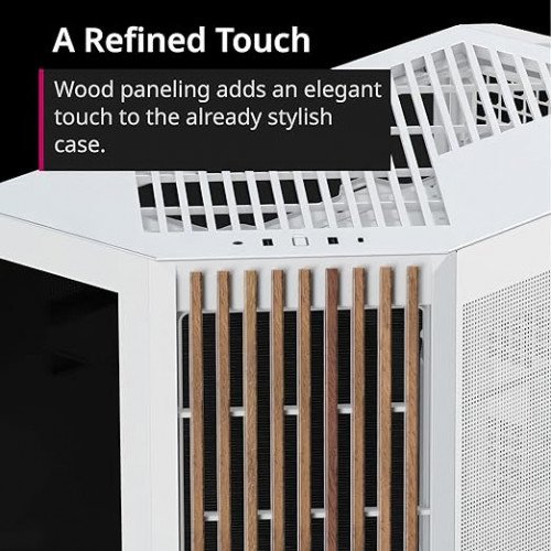 APNX V1 Dual-ChamberMid tower White wood Case