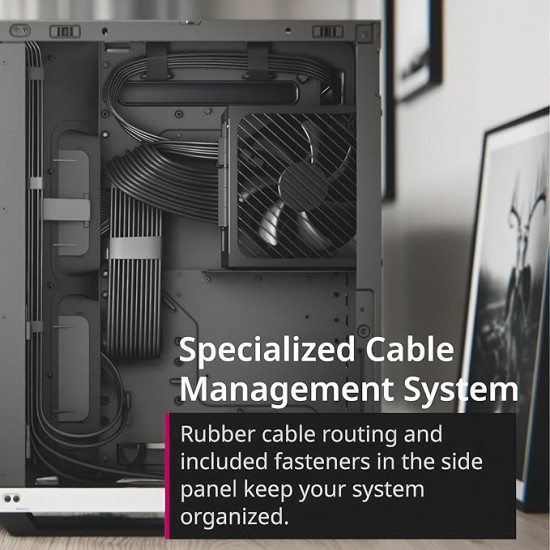 APNX V1 Dual-Chamber  Mid tower  Black Case