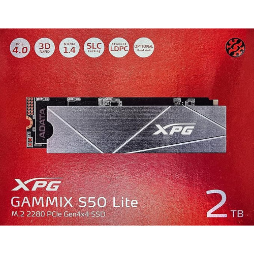 ADATA SSD XPG GAMMIX S50 2TB PCIe 4 M2 2280