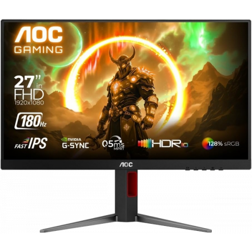 AOC 27G4 27" FHD 180HZ 0.5MS IPS HDR10 GAMING MONITOR AOC 27G4 27" FHD 180HZ 0.5MS IPS HDR10 GAMING MONITOR