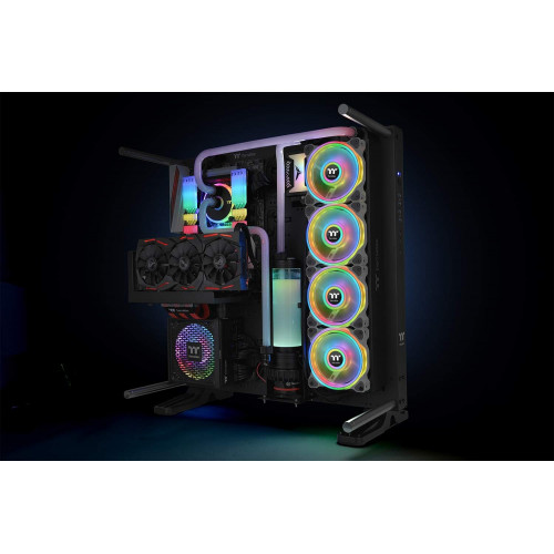 Thermaltake Riing Quad 14 RGB Computer case Fan 14 cm White Thermaltake Riing Quad 14 RGB Computer case Fan 14 cm White